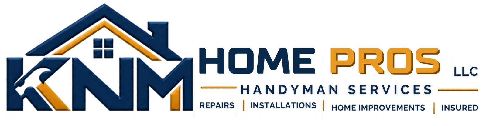 KNM Home Pros LLC logo – Family-owned handyman and home improvement services in South Florida